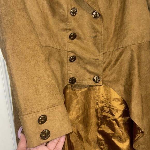 Like new Vintage Dress or Trench coat, it’s up to you! Buttons that accent. - Picture 2 of 4